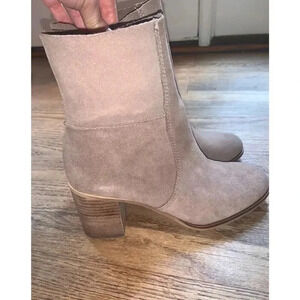 Frye Cool Beige campus ankle Boots boho leather designer free people $300 spring